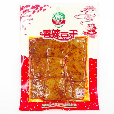 四川特产享多多豆腐干80g 多种口味